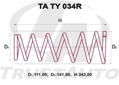 ������� �������� ��������� (TA) TA TY 034R TATY034R ����