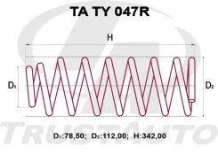 ������� �������� ��������� (TA) TA TY 047R TATY047R ����