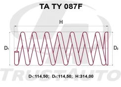 ������� �������� ��������� (TA) TA TY 087F TATY087F ����
