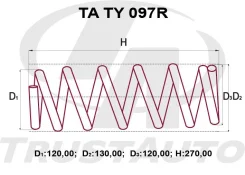 ������� �������� ��������� (TA) TA TY 097R TATY097R ����
