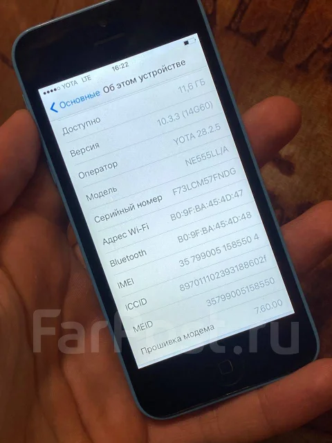 Apple iPhone 5c. �/�, 16 �� ����