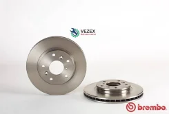 ���� ��������� Chery Tiggo 05-/10- ������.264��. Brembo 09525210 09525210 ����