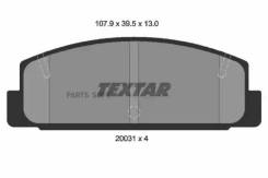     Mazda: 323 F VI 1.9 16V 98-04, 323 S VI 1.9 16V 98-04 Textar 2003101 2003101 