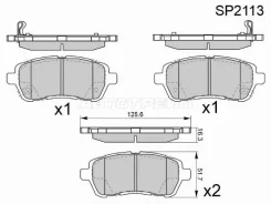 ������� ��������� HI-Q/Sangsin Brake SP2113, �������� SP2113 ����