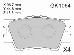 ������� ��������� CTR GK1064, ������ GK1064 ����
