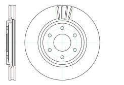    G-brake GR-20612 G-Brake GR20612 402069BE0A 