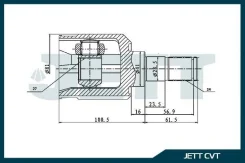 ���� ���������� JETT V40-7018 JETT V407018 V407018 ����