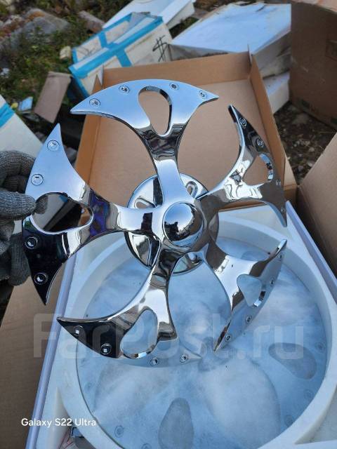 Спинеры на литые штампованные диски R18 4x100,5x110,5x112,5x114,5x120 ...