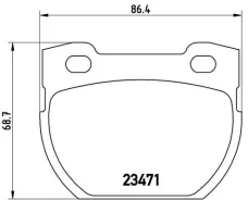 P44007_=584 00=FDB872= p44007 Brembo P44007 ����