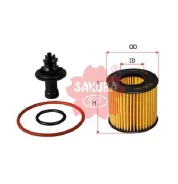 ������ �������� Sakura EO-1103 Daihatsu Boon10/13L04~, Toyota Auris18L06~, bB05~, Belta05~, CorollaAxio06~, Corolla Fielder06~, Passo04~, Vitz05~, Sci...