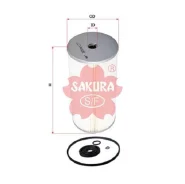������ �������� Sakura O-1311 HINO Tracker SH, Truck FH, FN, FP, FR, FS, FW, FZ, GN, Mazda 156071340 ����