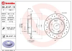 ���� ��������� ���� 08a1471x Brembo 08A1471X ����
