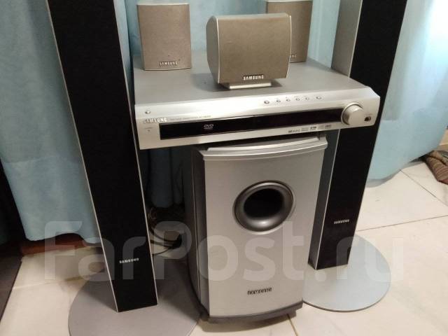 Домашний кинотеатр с Блютуз и АУКС, б/у, в наличии. Цена: 12 000₽ во ...