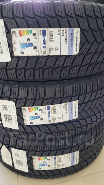 Michelin X-Ice Snow SUV, 255/55R20 110T, 20", 4 шт, 255 мм, 55 % ...