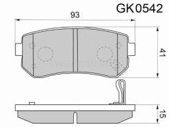   () Hyundai Creta 15-20 / ix35 09-15 CTR GK0542,  GK0542 