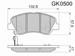   () Hyundai Creta 15-22 / Elantra 06-16 / Solaris 10-22 / Kia Ceed 12-18 / C CTR GK0500,  GK0500 
