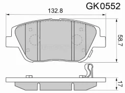 ������� ��������� CTR GK0552, �������� GK0552 ����