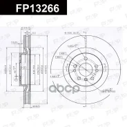 ���� ��������� Mercedes-BENZ R350 3.5L 2011.10-2014.12 ��������������� �������� Geomet� FAP FAP ���. FP13266 FP13266 ����