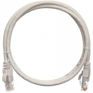 �������������� ���� NIKOMAX UTP 4 ����, ���.5�, 2xRJ45/8P8C, T568B, Molded, PVC, �����, 7,5� ����