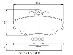 ������� ��������� �������� �������� Bapco ���. BP0016 BP0016 ����