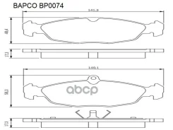 ������� ��������� �������� �������� Bapco ���. BP0074 BP0074 ����