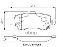 ������� ��������� �������� ������, ��������, �� Bapco ���. BP0261 BP0261 ����