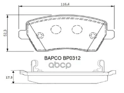 ������� ��������� �������� �������� Bapco ���. BP0312 BP0312 ����