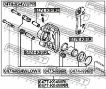 ������� �������� ���������� ������� d42.8 ��� ����, ��� Febest [0476K96R] 0476K96R ����