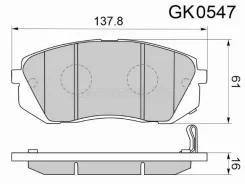 ������� ��������� GK0547, �������� GK0547 ����