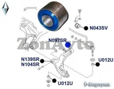 ����������� N097SR 54500-WE000 ���������� N097SR ����