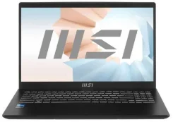 MSI Modern 15 B12M. 15.6", 2,5����, ��� 8 ��, ���� 256���, WiFi, Bluetooth, ����������� �� 6��. ����