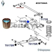 ����������� T018S 48702-35010 ���������� T018S ����