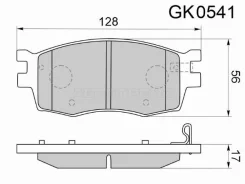 ������� ��������� CTR GK0541, �������� GK0541 ����
