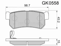 ������� ��������� CTR GK0558, ������ GK0558 ����