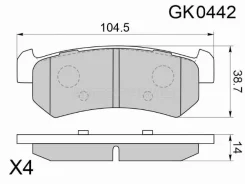 ������� ��������� GK0442, ������ GK0442 ����