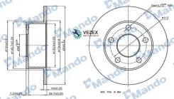 ���� ��������� AUDI (���. 2 ��. ) Mando MBC035324 MBC035324 ����