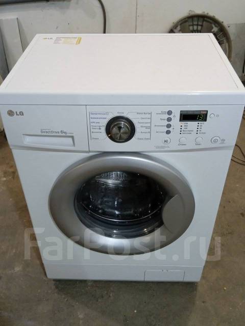 Стиральная машина LG inverter Direct Drive 6 kg, LG, 6,0 кг, б/у, в ...