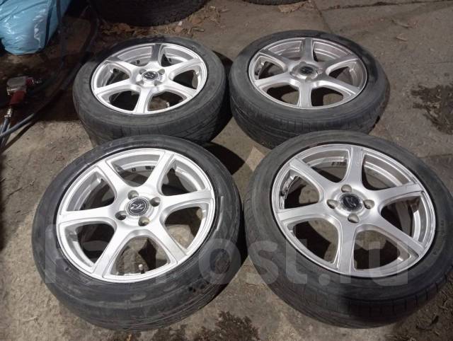 Диски WEDS и бонусом резина TOYO R16/6JJ ЕТ+42, 16", 1 шт, 4x100, 4 шт ...