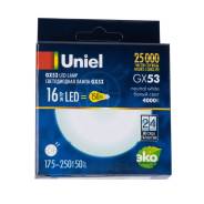 ����� ������������ GX53 "��������" 16W �������. 4000K. Uniel UL-00003725 ����