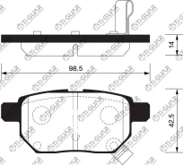 ��������� ������� �������� /������ �������� 4�� /TI-GUAR ��� Toyota VITZ NCP, Ractis 2005-2010 PN1519 TG-1519 0446602190 0446621020 Tiguar TG1519 TG15...
