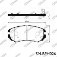  . . Hyundai Coupe (GK) (2001-), Tucson (JM) Speedmate SM-BPH0.26 SMBPH026 