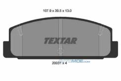     Mazda: 323 F VI 1.9 16V 98-04, 323 S VI 1.9 16V 98-04 Textar 2003101 2003101 