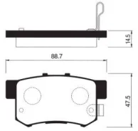 ������� ��������� �������� Sangsin Brake SP1076R SP1076R ����