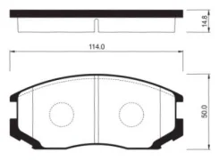 ������� �������� ��������! Mitsubishi Lancer/Colt 1.3-2.0/1.8D-2.0D 88 SP1142 Sangsin Brake SP1142 SP1142 ����
