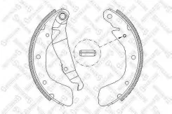 ������� ����������! Chevrolet Lanos 1.4/1.5/1.6 16V 05, Opel Astra F 1.4-1.6 98-02 Stellox 409100SX 409100SX ����