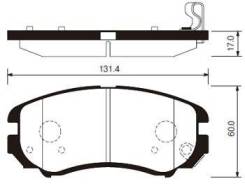   . Hyundai Elantra 1.6/2.0i/1.6CRDi 06 SP1202 SP1202SNS [581012HA10] ! Sangsin Brake SP1202 SP1202 