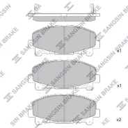 ������� ��������� ��������, �������� Sangsin Brake SP1606 SP1606 ����