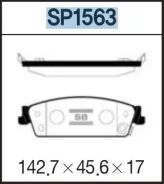 ������� �������� ������! Cadillac Escalade, Chevrolet Avalanche/Silverado/Tahoe 07 SP1563 Sangsin Brake SP1563 SP1563 ����