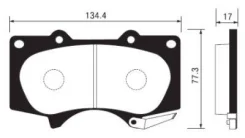 ������� ��������� �������� �������� Sangsin (HI-Q), SP2033 Sangsin Brake SP2033 SP2033 ����