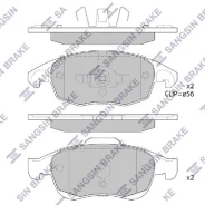 ������� ��������� ��������, �������� Sangsin Brake SP1825 SP1825 ����